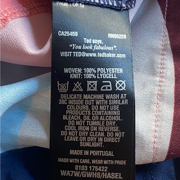 Ted Baker light T-shirt EUC - Picture 5 of 6